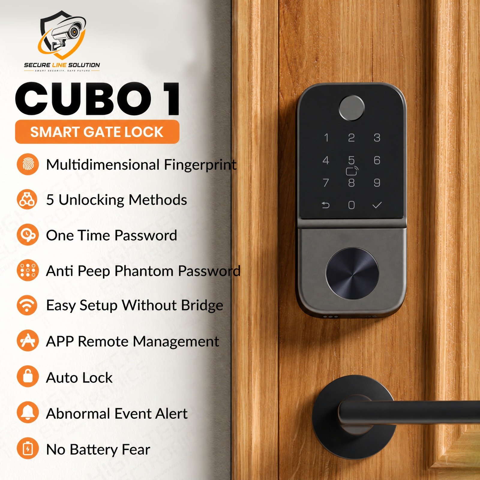 046170b3-7c1d-425a-a21c-01f7bc4dbc30 Imou Cubo 1 Smart Lock - Image 1