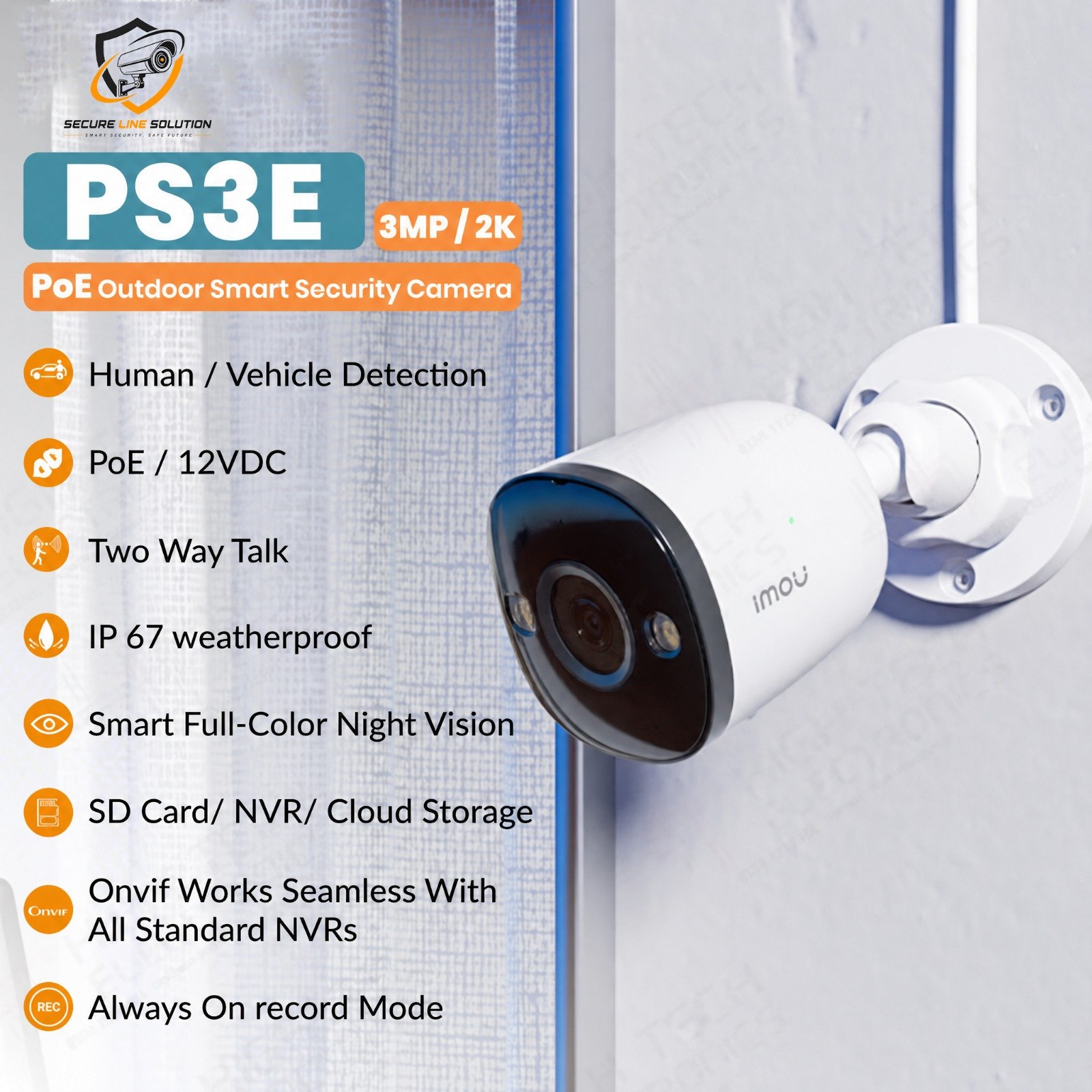 719464c2-3f97-46bc-8be9-5e53fd541cb2 Imou PS3E 2K - 3MP Wired PoE Outdoor Smart Camera - Image 1