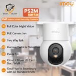 Imou PS2M 3K - 5MP Wired PoE Indoor Smart Camera