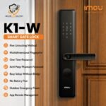 Imou K1-W Smart Security Lock | Fingerprint, RFID Card, PIN Code