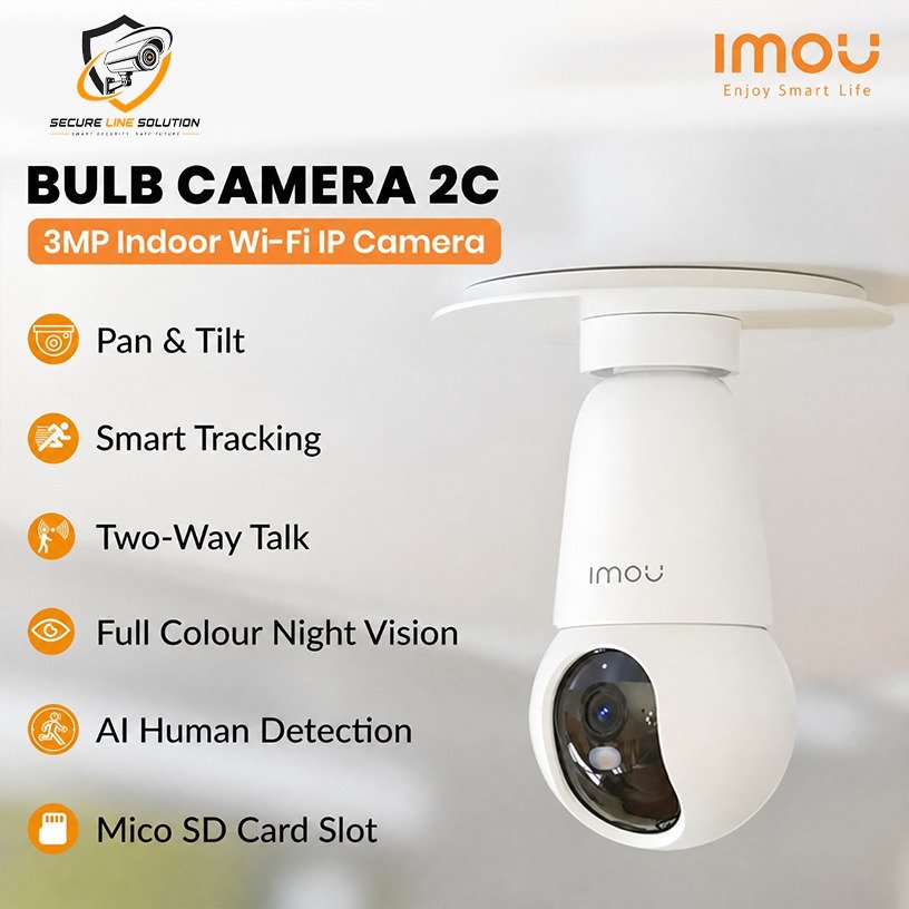 ccc20405-bfb8-4c45-a577-2a9bcfba9f48 Bulb Camera 2C (3MP) - Image 1