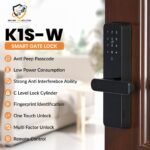 Imou K1S-W Smart Security Lock | Fingerprint, RFID Card, PIN Code